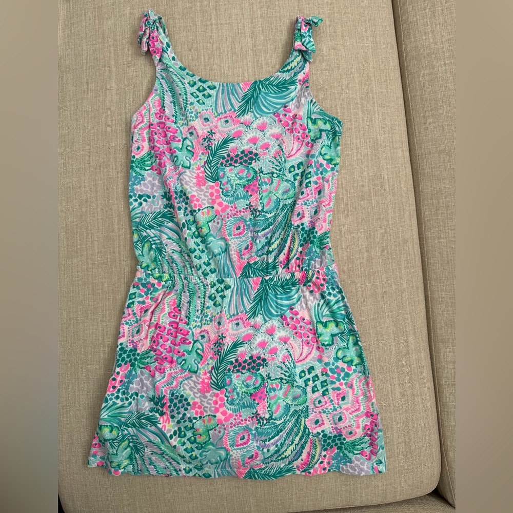 Lily Pulitzer girls romper, Sz L (8-10)
